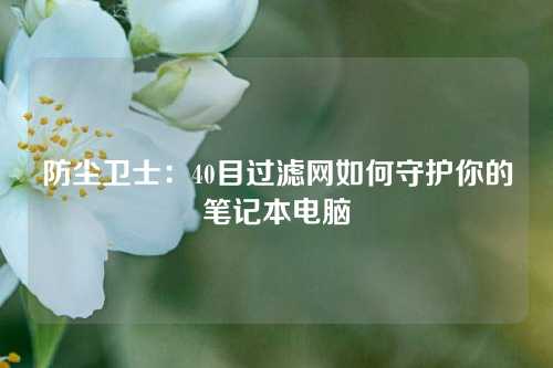 防尘卫士:40目过滤网如何守护你的笔记本电脑